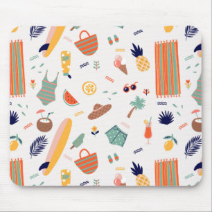 Sonnenstrand Fun Muster Mousepad