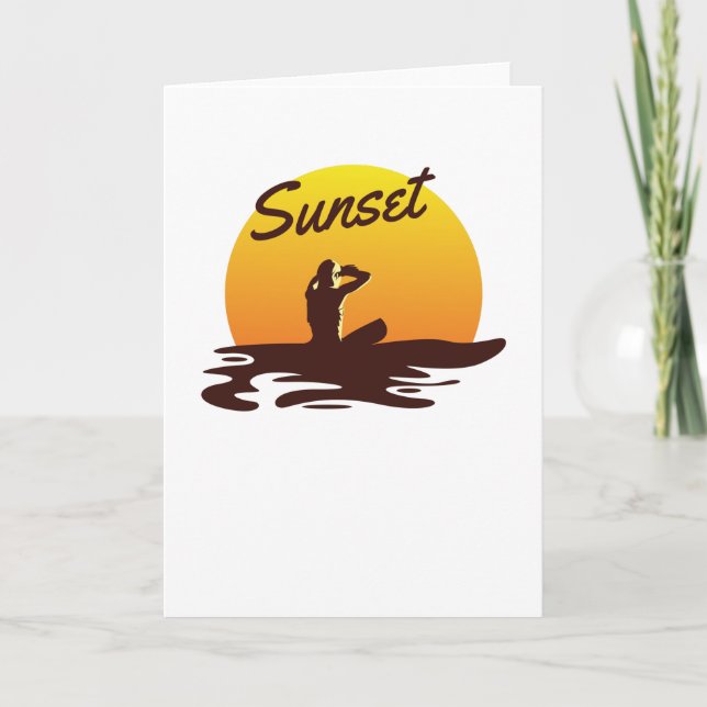 Sonnenstrand Karte (Vorderseite)