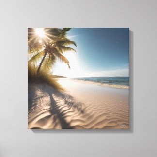 Sonnenstrand  leinwanddruck