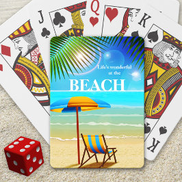 Sonnenstrand Sommerspass Spielkarten Deck