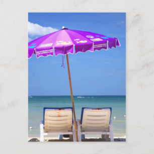 Sonnenstrand Thailand Postkarte