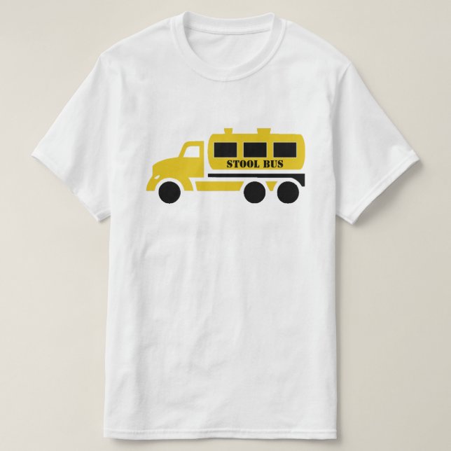 Sonnenstuhlbus Septic Truck T-Shirt (Design vorne)