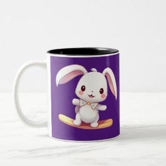Sonnensurfen Zweifarbige Tasse