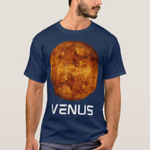 Sonnensystem 2. Planet Venus Weltraum T-Shirt