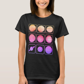 Sonnensystem Astronomischer T - Shirt