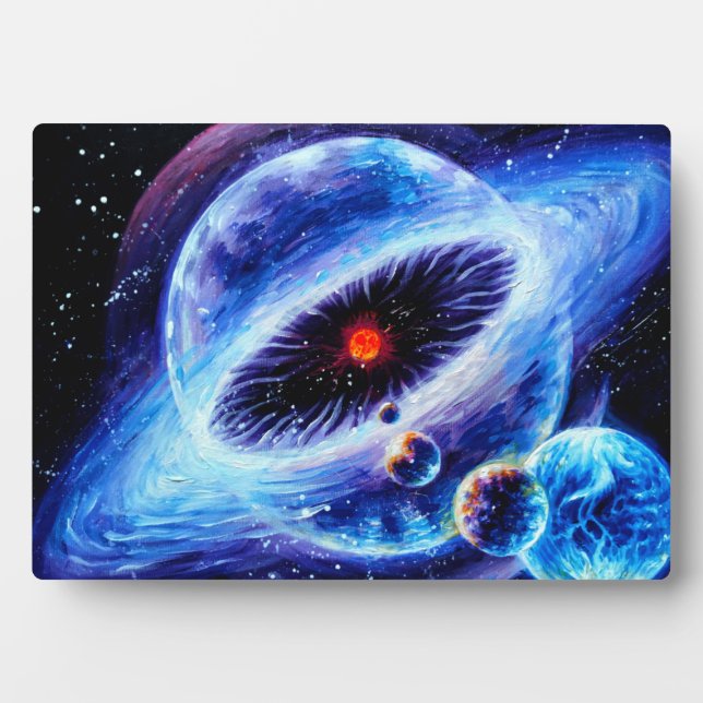 Sonnensystem Fotoplatte (Vorderseite)