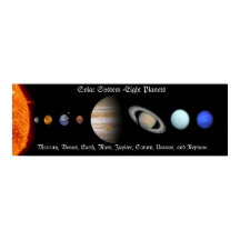 Sonnensystem für kosmische Farben