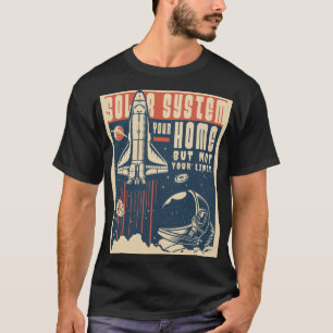 Sonnensystem Ihr Zuhause-Poster T-Shirt