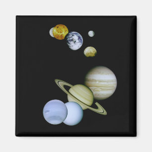 Sonnensystem-Magnet-Raum - Magnet