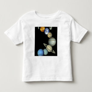 Sonnensystem-Montage Kleinkind T-shirt