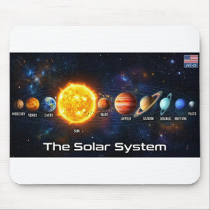 Sonnensystem Mousepad