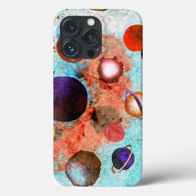 Sonnensystem Planeten Case-Mate iPhone Hülle (Rückseite)