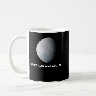 Sonnensystem Saturn Moon Enceladus Raumastronomie Kaffeetasse