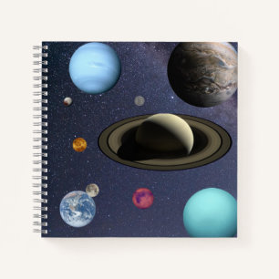 Sonnensysteme Notizbuch