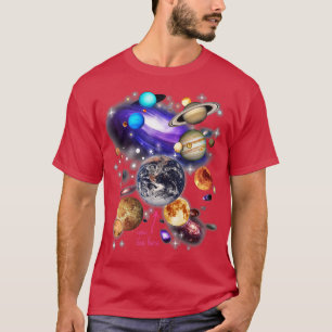 Sonnensysteme Planeten T-Shirt