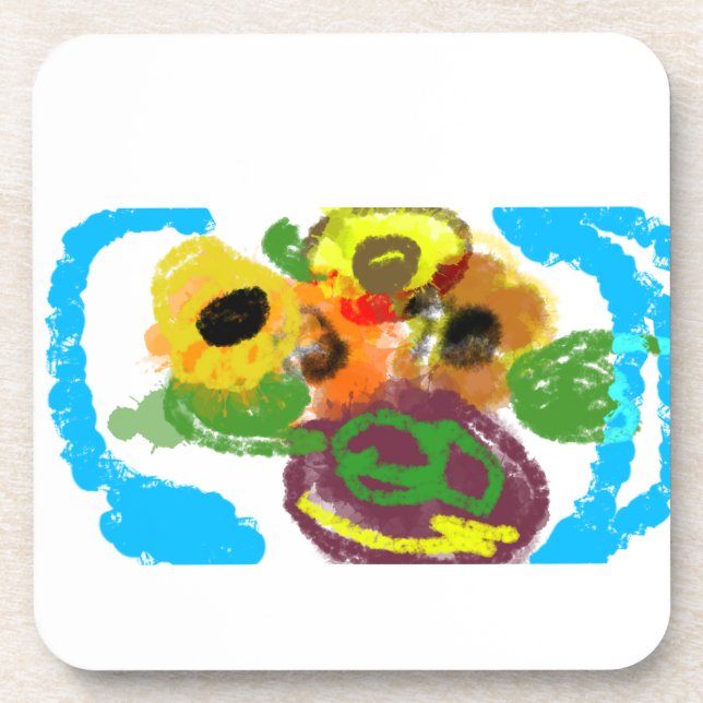 Sonnentag Getränkeuntersetzer (Vorderseite)