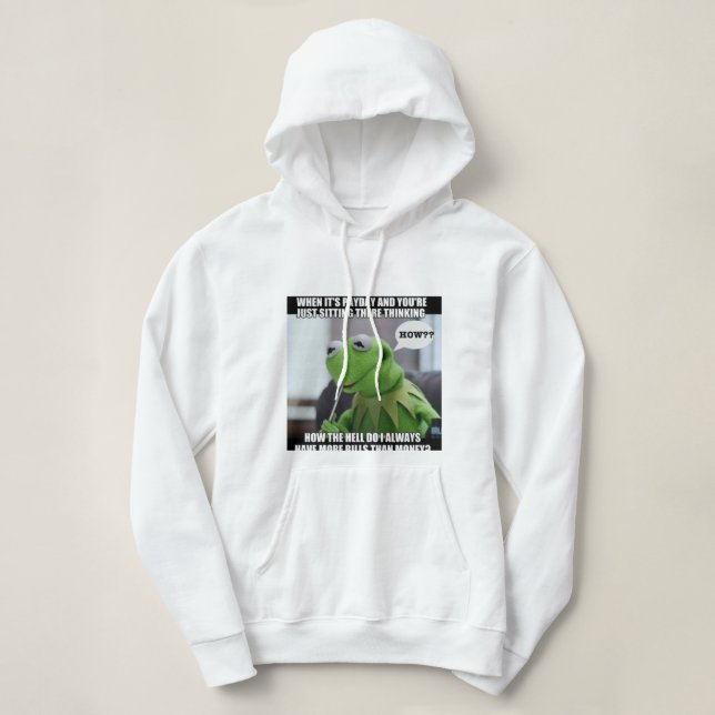 Sonnentag-Meme Hoodie (Design vorne)