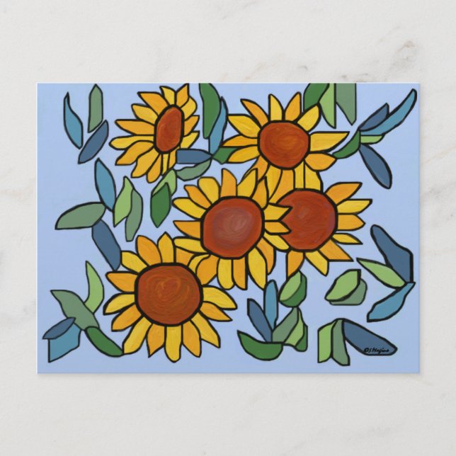 Sonnentag Postkarte (Vorderseite)