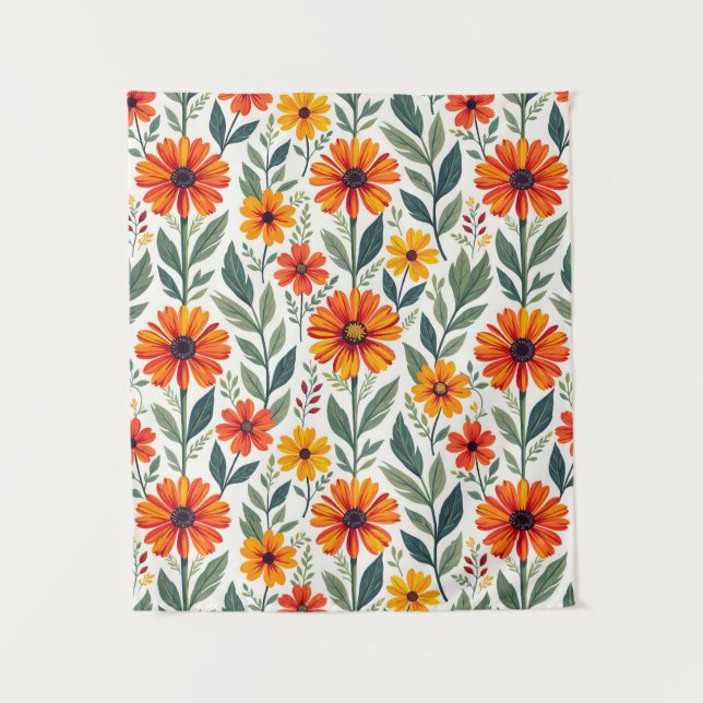 Sonnentage Wandteppich (Vorderseite)