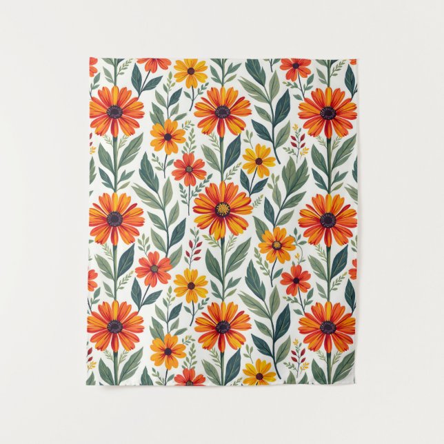 Sonnentage Wandteppich (Vorderseite)