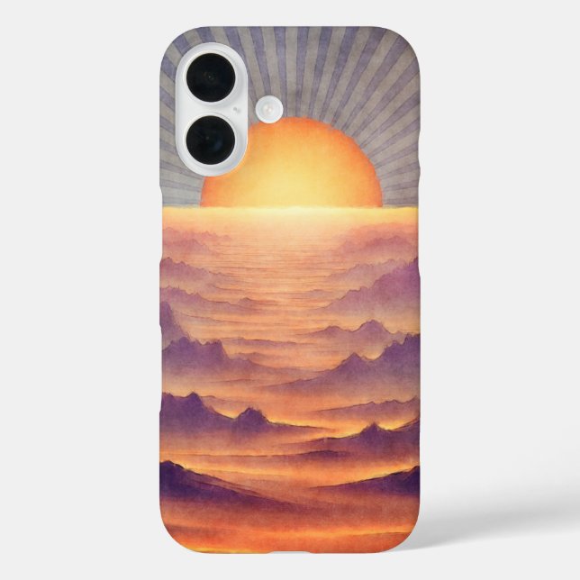 Sonnental iPhone 16 Hülle (Rückseite)