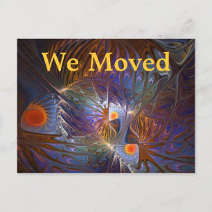 Sonnentempel Ankündigungspostkarte