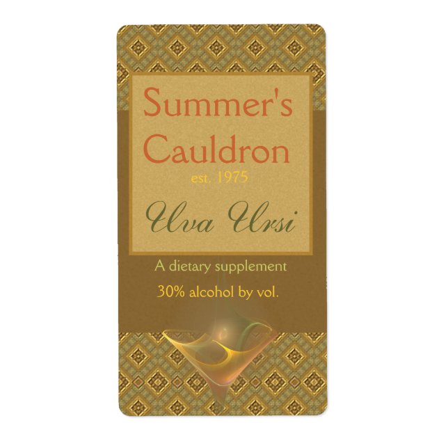 Sonnentini-Glas-Apotheke-Etikett (Vorne)