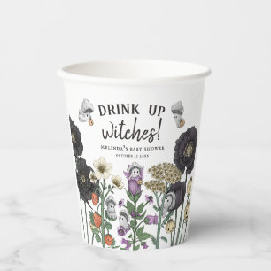 Sonnentrink-up Hexen Halloween-Kinderdusche Pappbecher