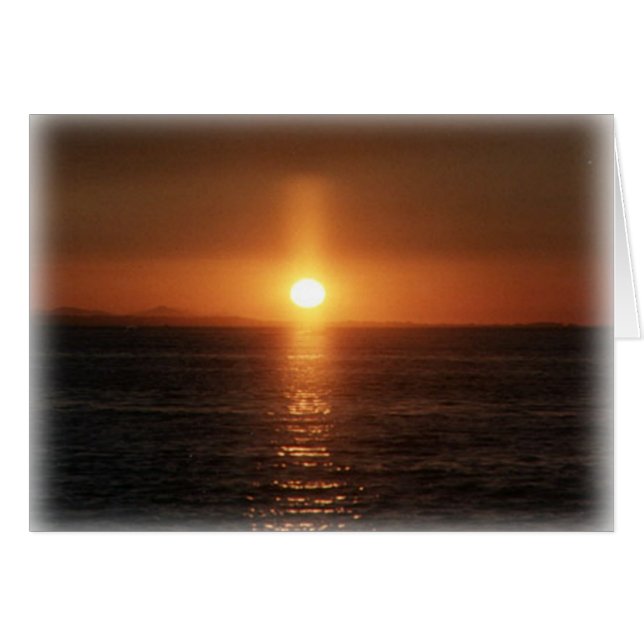 Sonnenuntergang (Vorderseite (Horizontal))