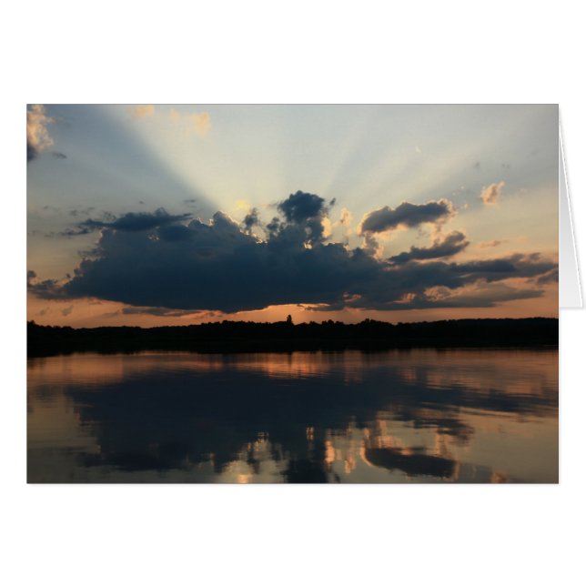 Sonnenuntergang (Vorderseite (Horizontal))