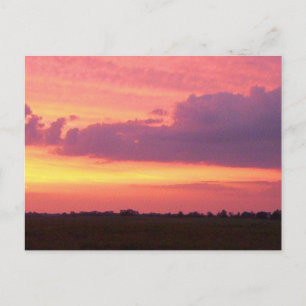 Sonnenuntergang 2004 Foto von Mark Edward Westerfi Postkarte