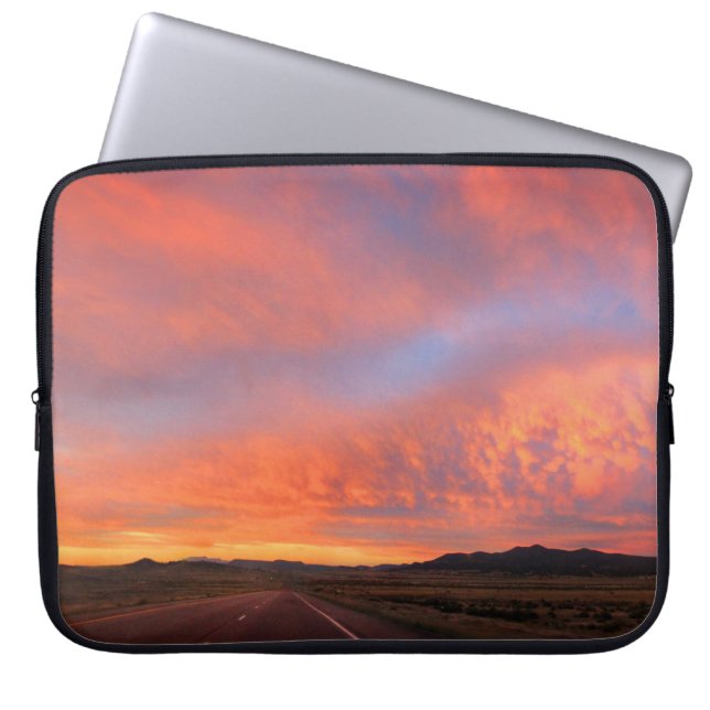 Sonnenuntergang 2 laptopschutzhülle (Vorderseite)