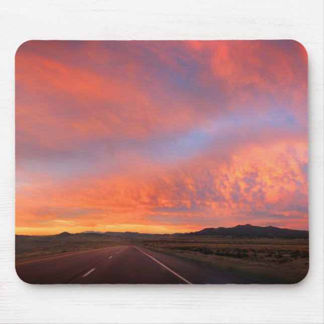 Sonnenuntergang 2 mousepad (Vorne)