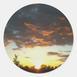 Sonnenuntergang 3 Aufkleber