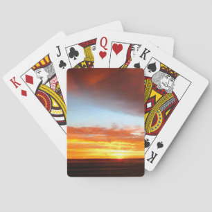 Sonnenuntergang 3 spielkarten