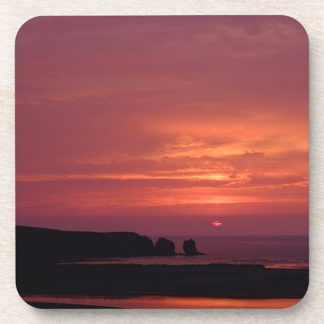 Sonnenuntergang 3 untersetzer (Vorderseite)