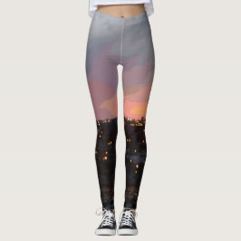 Sonnenuntergang - 6. April 2018 um 19:34 Uhr. Leggings