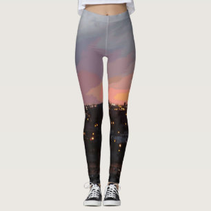 Sonnenuntergang - 6. April 2018 um 19:34 Uhr. Leggings