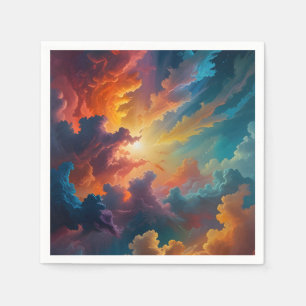 Sonnenuntergang, aber machen es episch serviette