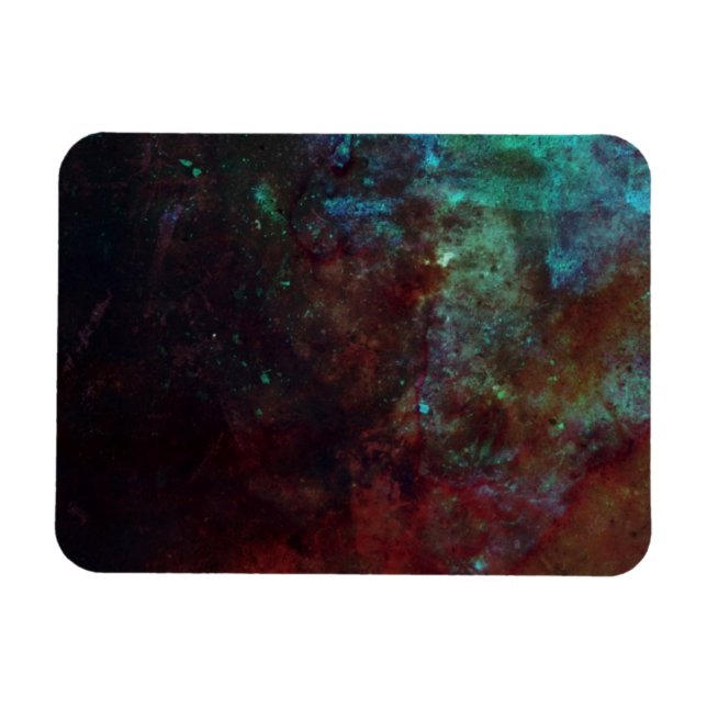 Sonnenuntergang Abstrakt Magnet (Horizontal)