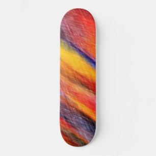 Sonnenuntergang Abstrakte Farben Skateboard farben