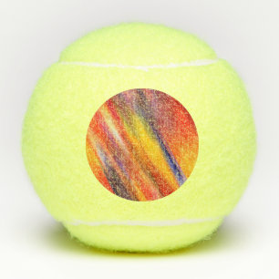 Sonnenuntergang Abstrakte Farben Tennisbälle