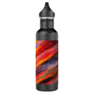 Sonnenuntergang Abstrakte Farben Wasserflasche Edelstahlflasche