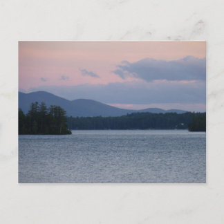 Sonnenuntergang am 2. postkarte