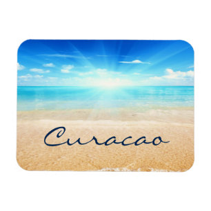 Sonnenuntergang am Curacao Magnet
