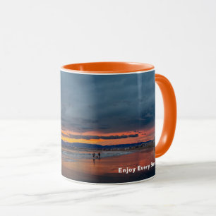 Sonnenuntergang am Höhepunkt - Marina Del Rey, CA Tasse