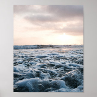 Sonnenuntergang am Meer in Südkalifornien Poster D