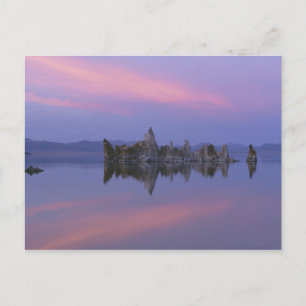 Sonnenuntergang am Mono Lake, CA. Postkarte