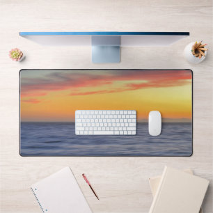 Sonnenuntergang am Ocean Beach Schreibtisch Mat Schreibtischunterlage