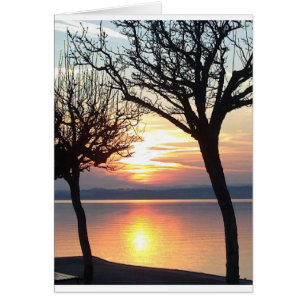 Sonnenuntergang am See